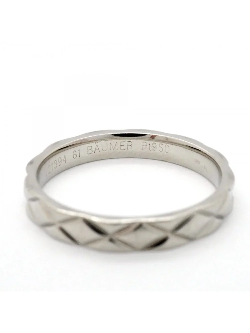 CHANEL ring matelasse
